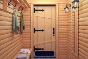Какие двери в баню лучше