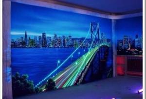 Светящиеся 3d фотообои